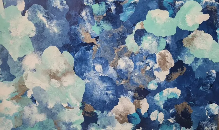 Blue Garden by Elena Villalba