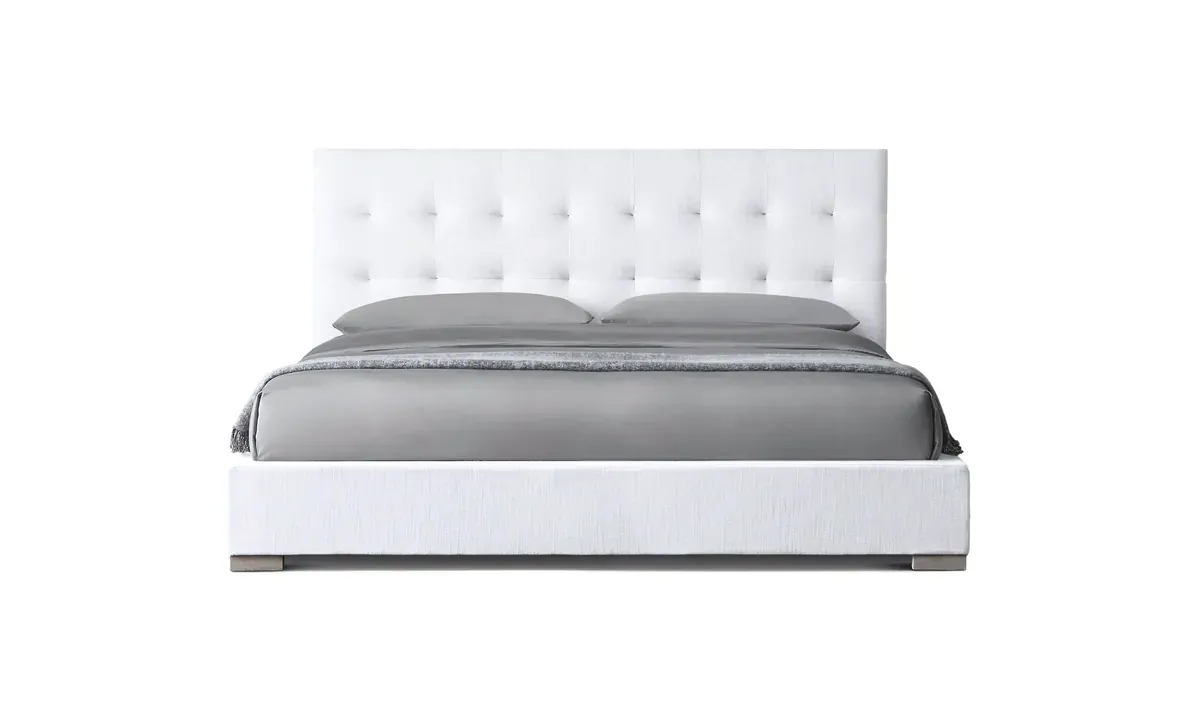Modena Box-Tufted Panel Platform Bed bed